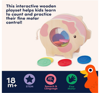 Battat Education Save & Count Piggy Bank