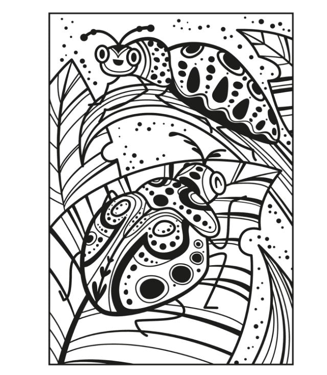 Usborne Minis Bugs - Magic Painting Book