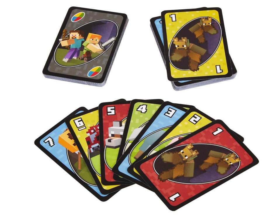 Mattel Minecraft Uno
