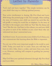 Scholastic My First Read Aloud Bible Stories