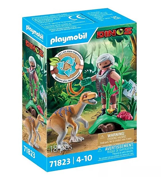 Playmobil Dinos Velociraptor 71823