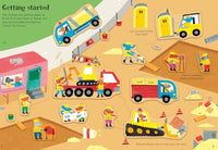 Usborne Little First Stickers Construction Site\