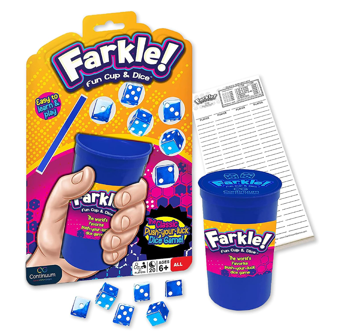 Farkle Fun Cup & Dice