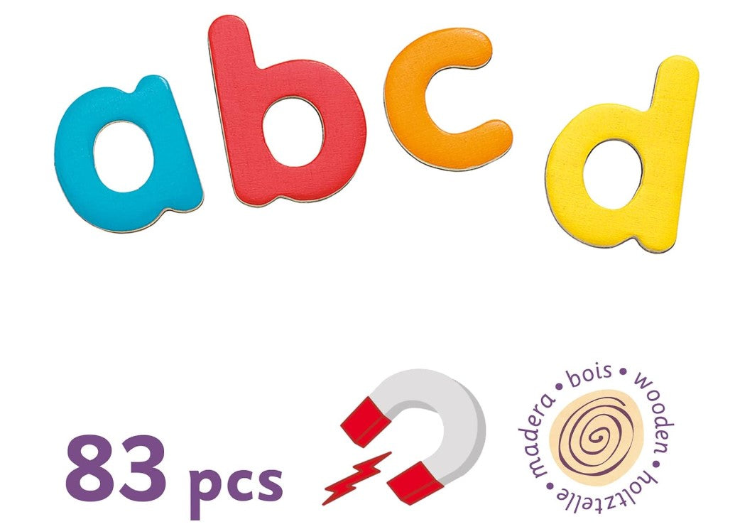 Djeco 83 Small Magnetic Letters