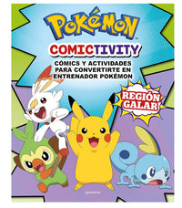 POKEMON Comictivity Activity book with comics, stencils, stickers, and more! Galar Games