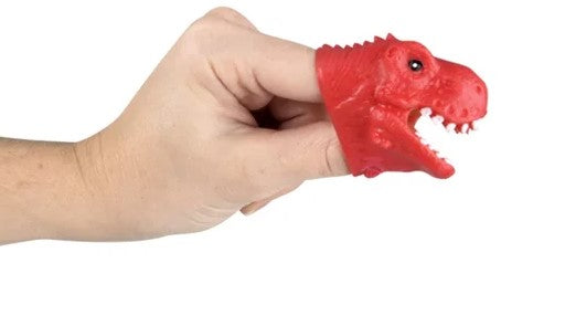 Mini Stretch Dino Finger Puppets