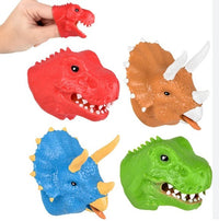 Mini Stretch Dino Finger Puppets