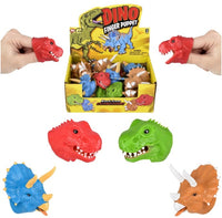 Mini Stretch Dino Finger Puppets