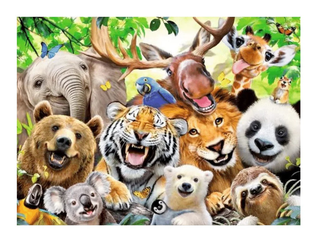 Ravensburger Exotic Animal Selfie 300 Piece