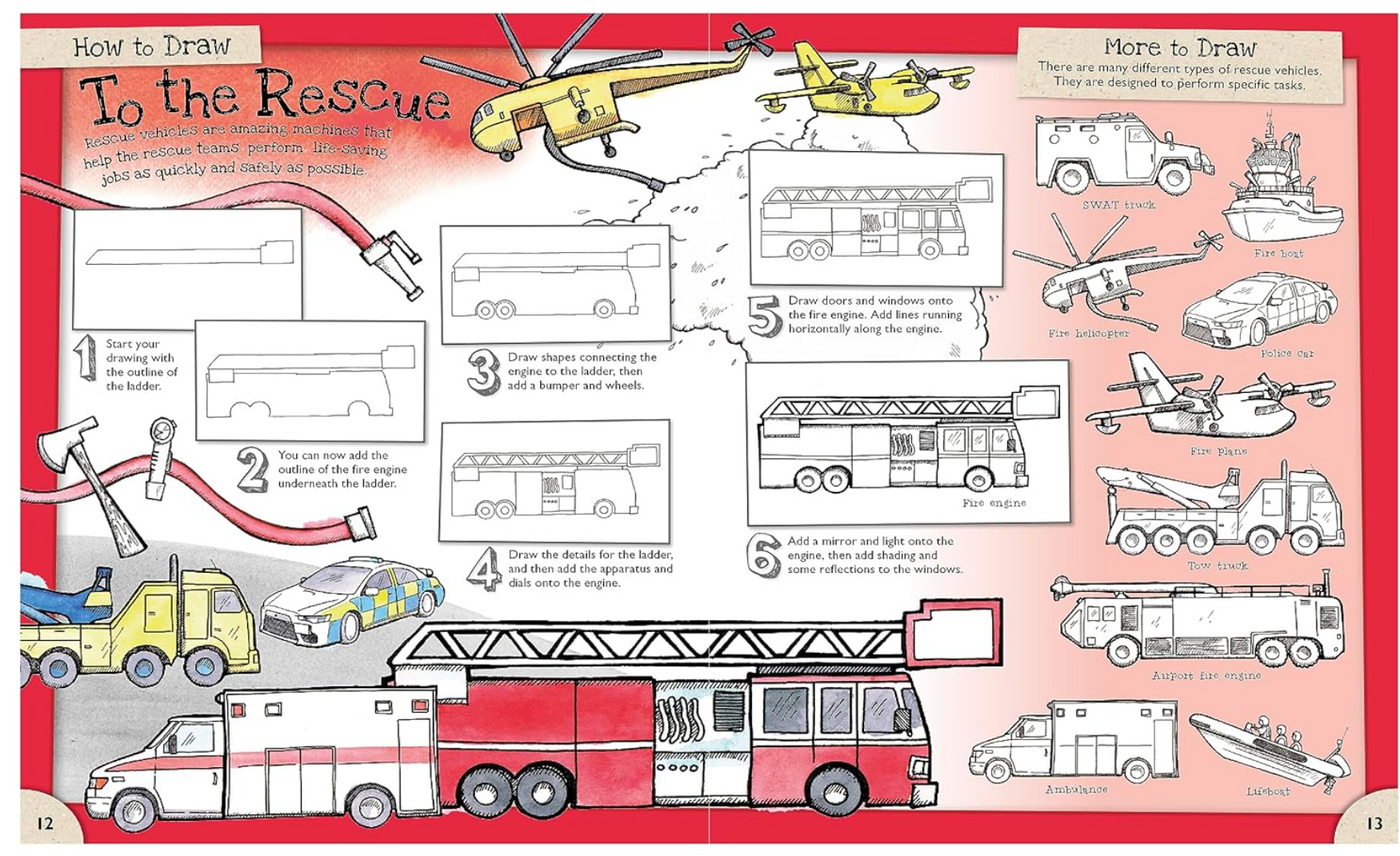 How To Draw Awesome Vehicles