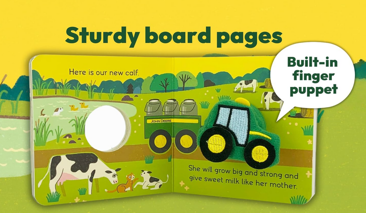 Finger Puppet Book I Am a Tractor John Deere