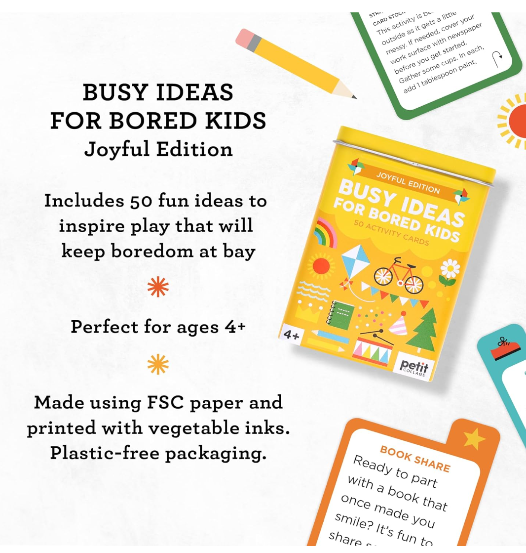 Joyful Edition Busy Ideas For Bored Kids Activity Cards