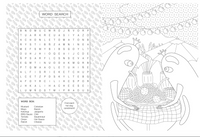 The Hot Dog Coloring & Activity Book