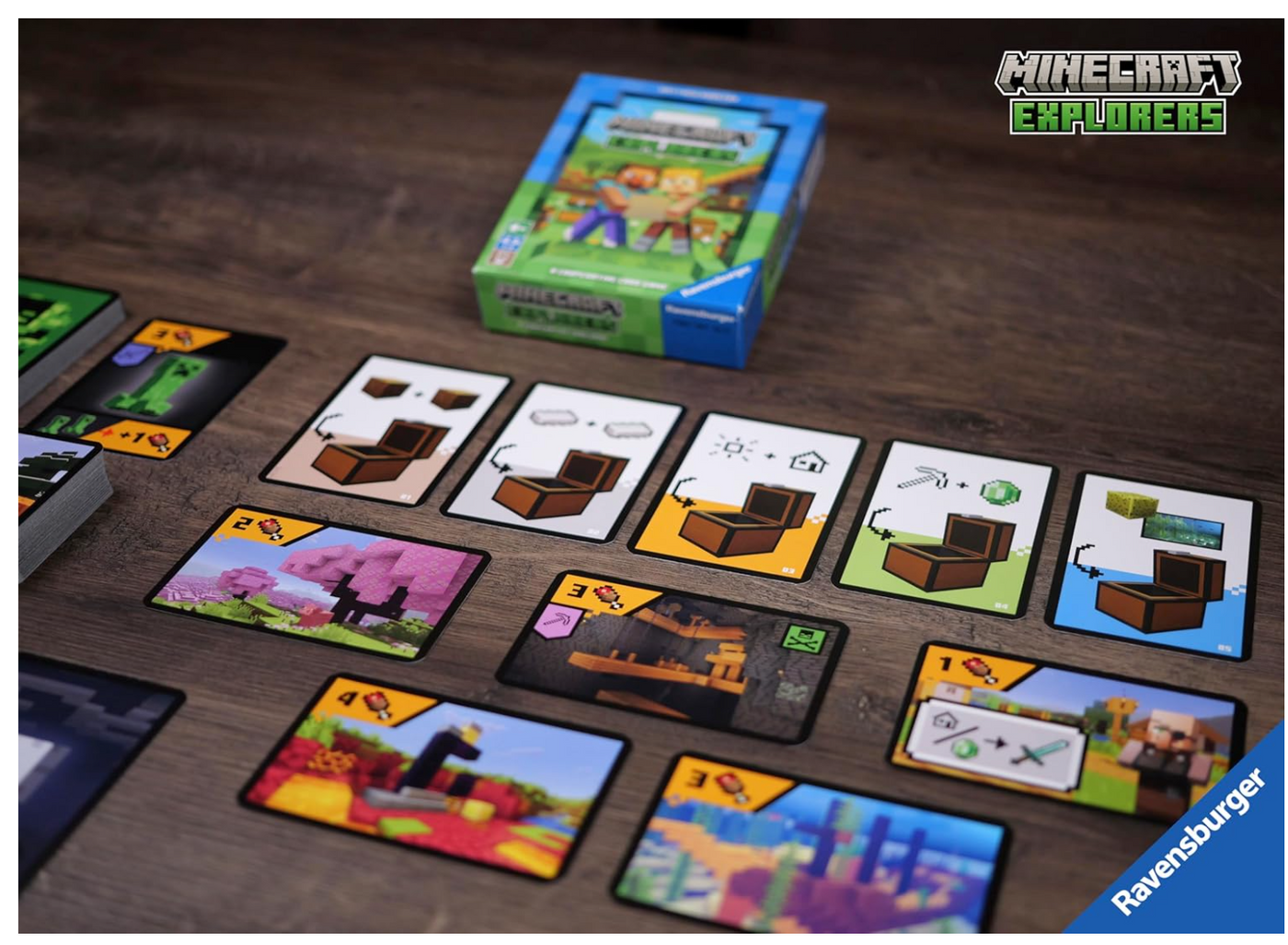 Ravensburger Minecraft Explorers Card Game