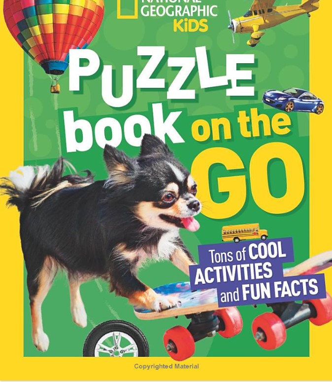 National Geographic Kids Puzzle Book On The Go