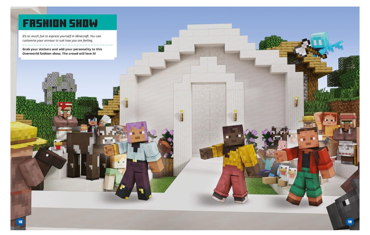 Minecraft Minecraft Character Creator Sticker Book