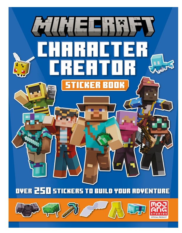 Minecraft Minecraft Character Creator Sticker Book