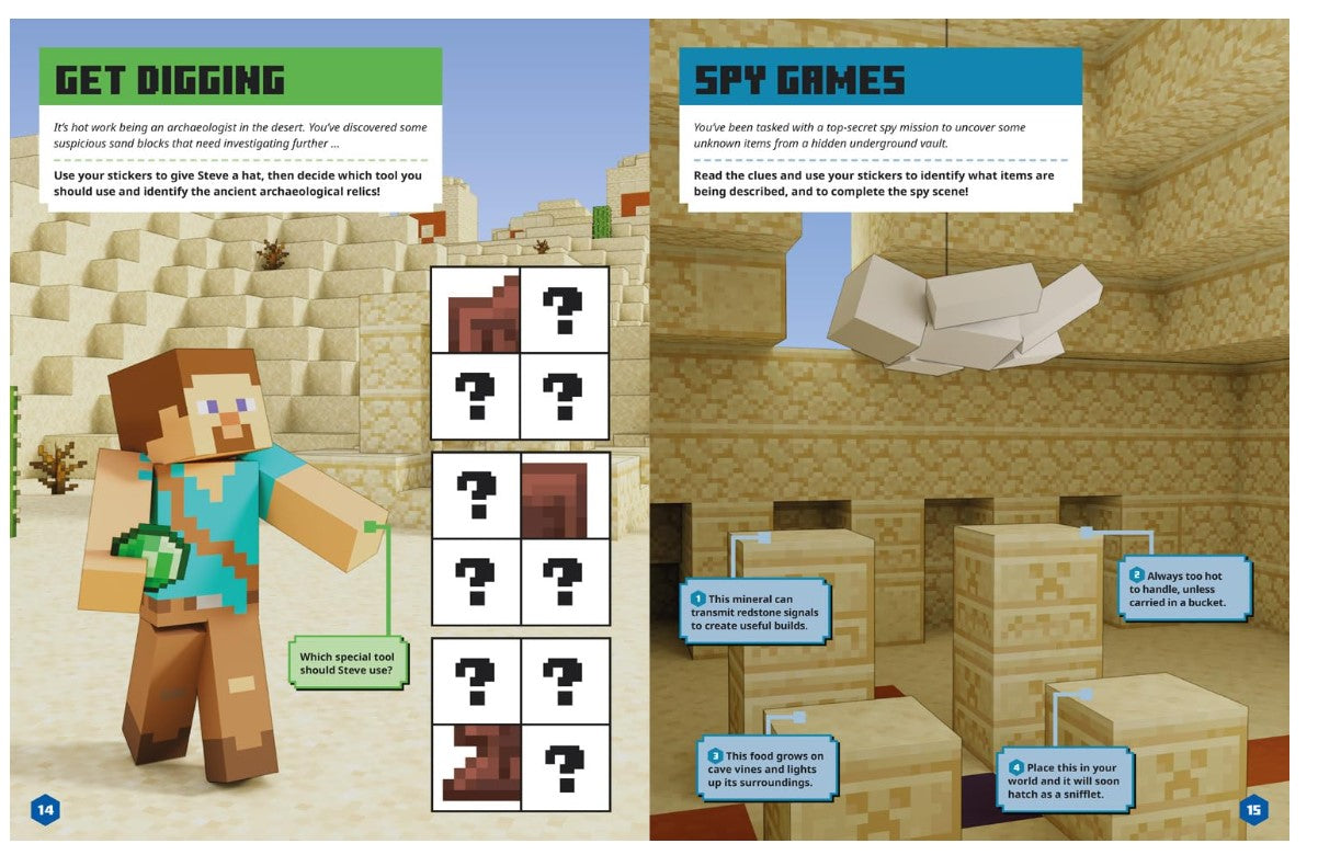 Minecraft Minecraft Character Creator Sticker Book