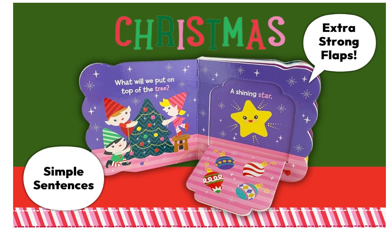 Lift -a-Flap Book Babies Love Christmas