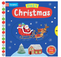 Push Pull Slide Book Busy Christmas