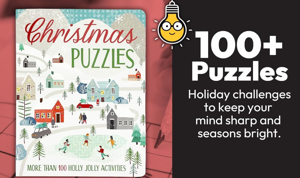 More than 100 Activities Christmas Mixed Puzzle Book