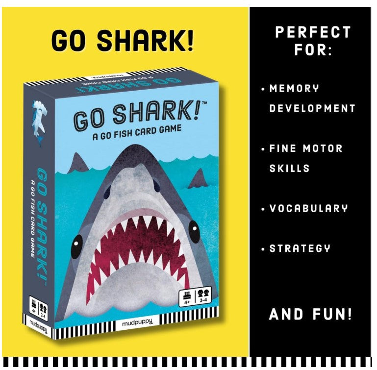 Mudpuppy Go Shark Card Game