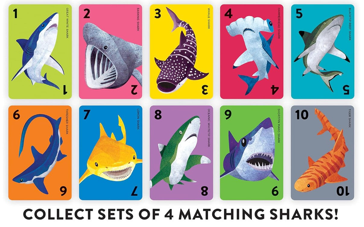 Mudpuppy Go Shark Card Game