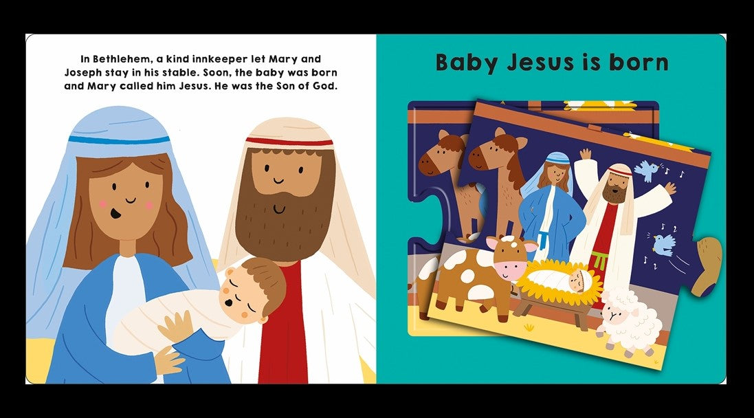 Priddy Books The Nativity Puzzle and Play