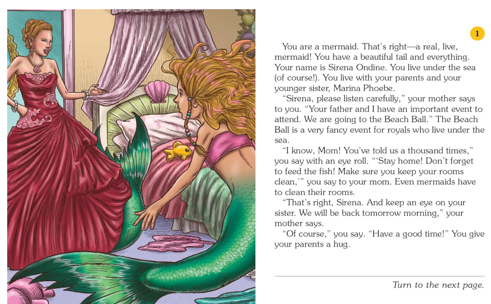 Choose Your Own Adventure Mermaid Island 5-8 Years