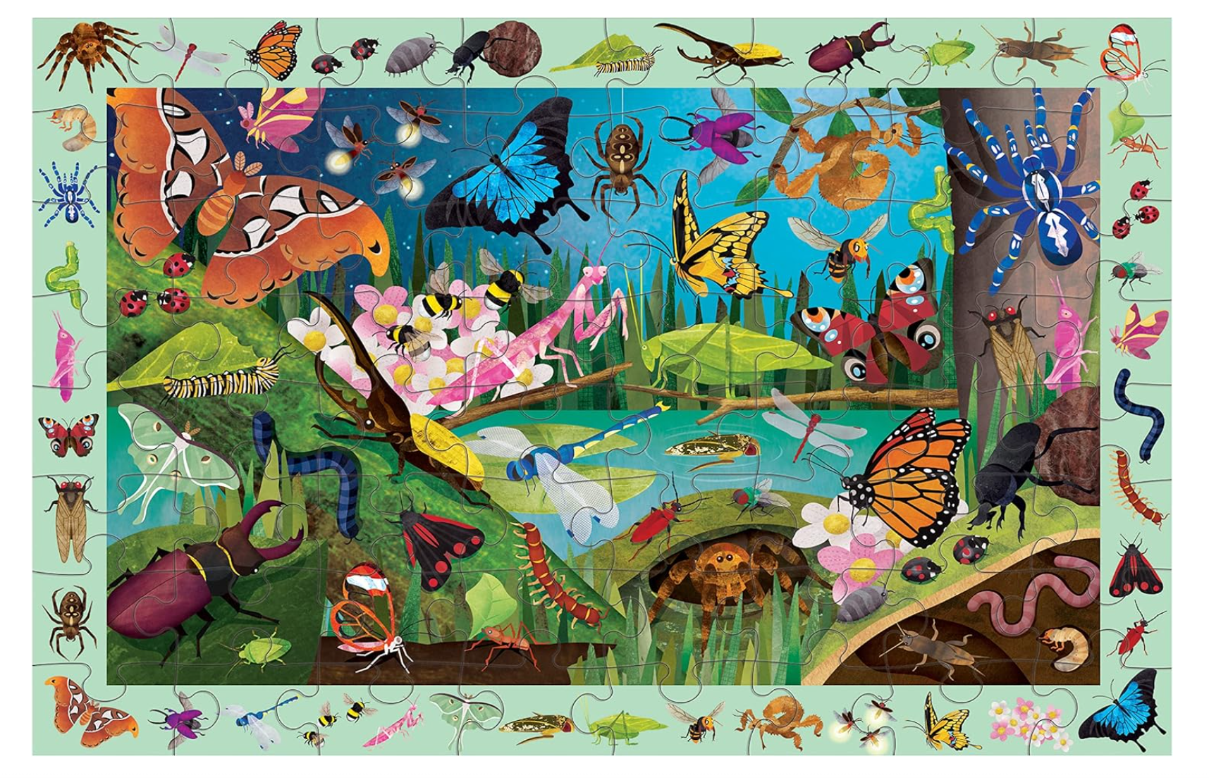 Mudpuppy Bugs & Butterflies Search & Find Puzzle