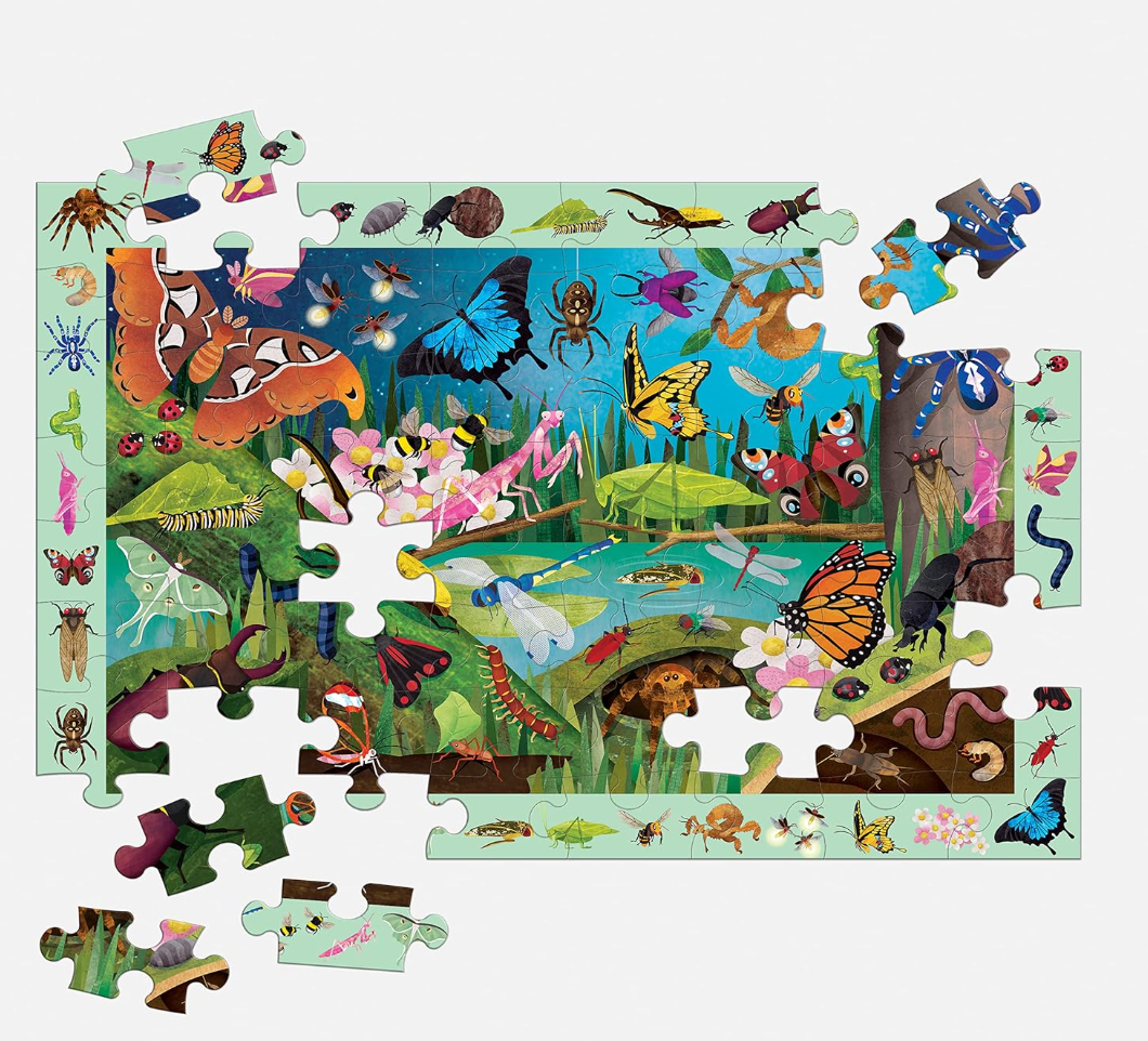 Mudpuppy Bugs & Butterflies Search & Find Puzzle