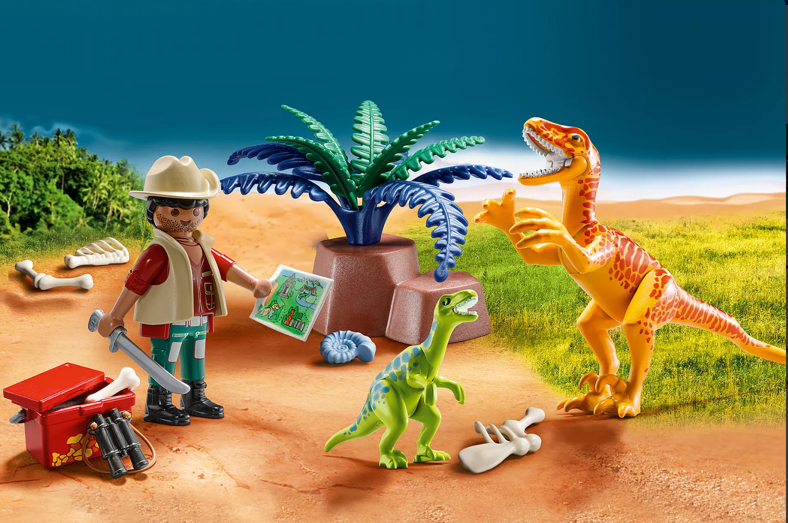 Playmobil Dino Explorer Carry Case 70108