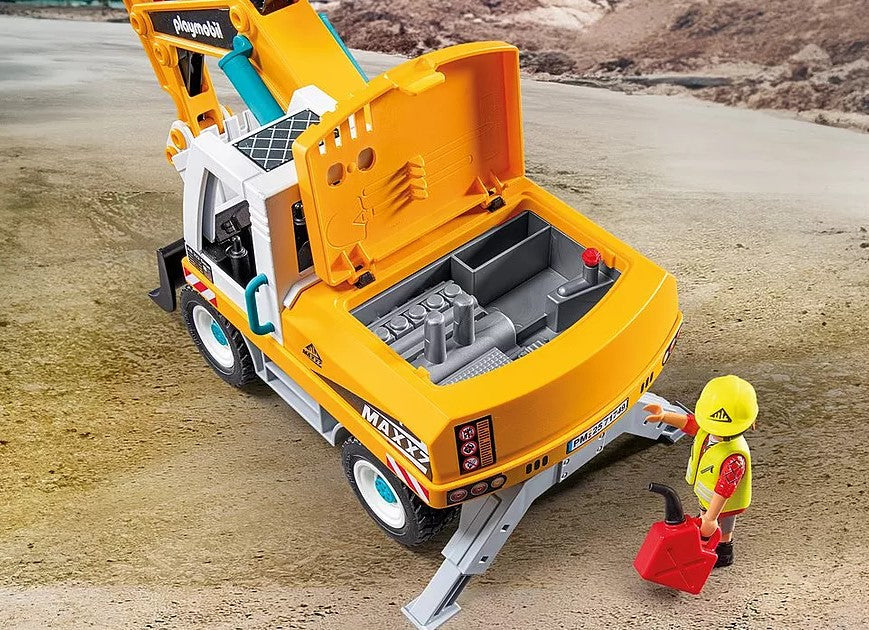 Playmobil Action Heroes Large Excavator 71749