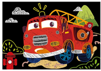 Avenir Cars Mini Scratch Book