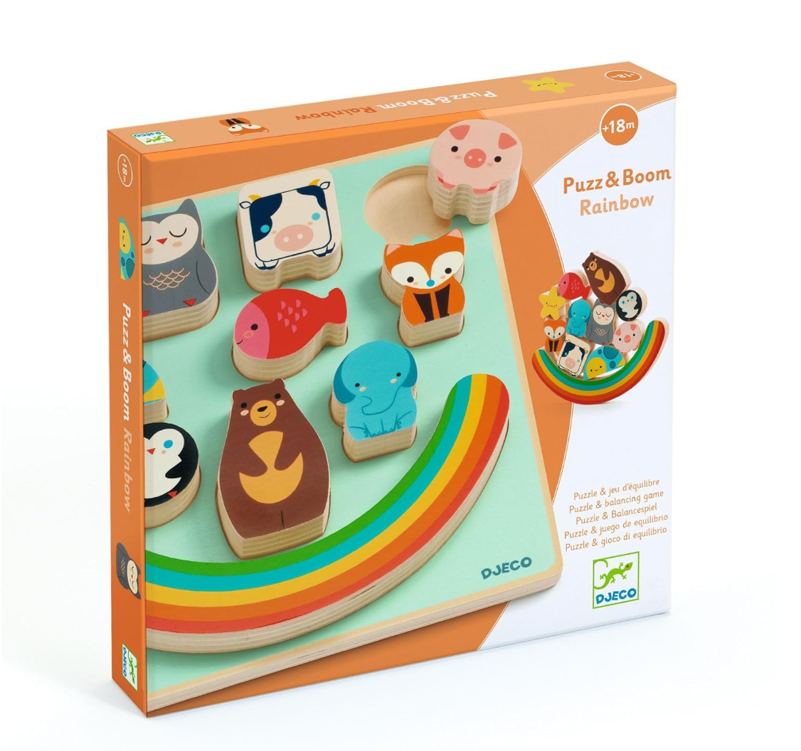 Djeco Puzz & Boom Rainbow