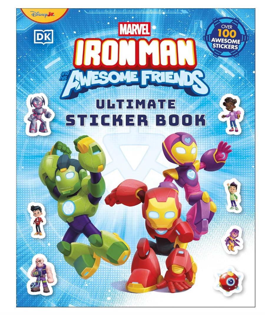 DK Marvel Iron Man and his Awesome Friends Ultimate Sticker Book