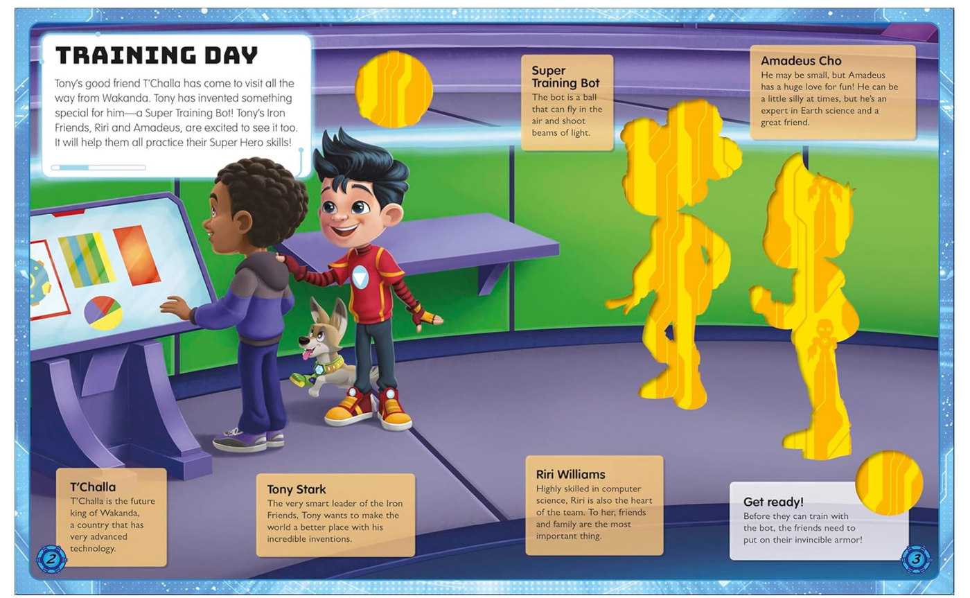 DK Marvel Iron Man and his Awesome Friends Ultimate Sticker Book