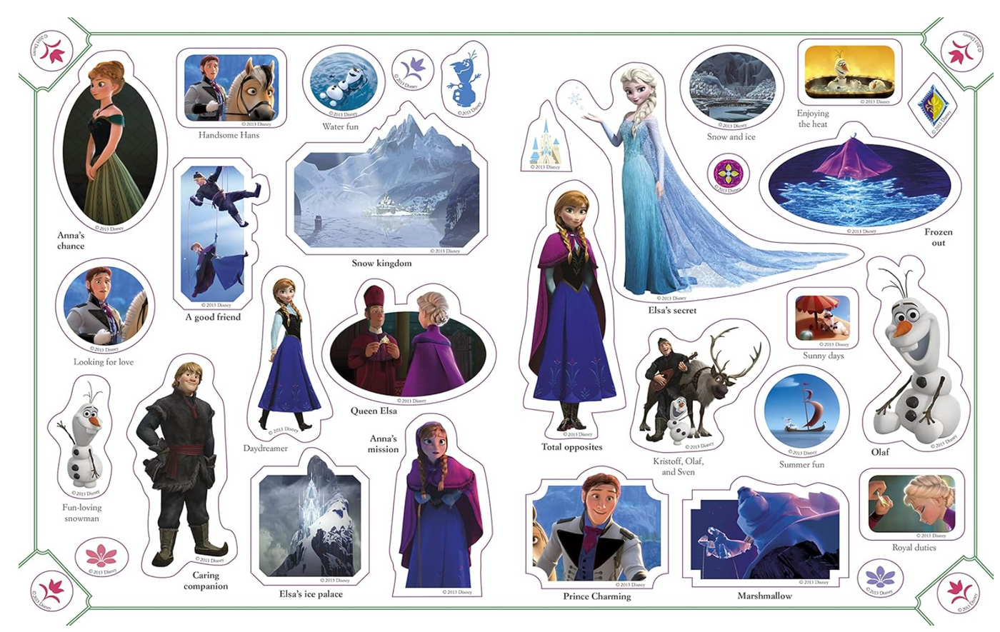 DK Ultimate Sticker Book: Frozen More Than 60 Reusable Full-Color Stickers