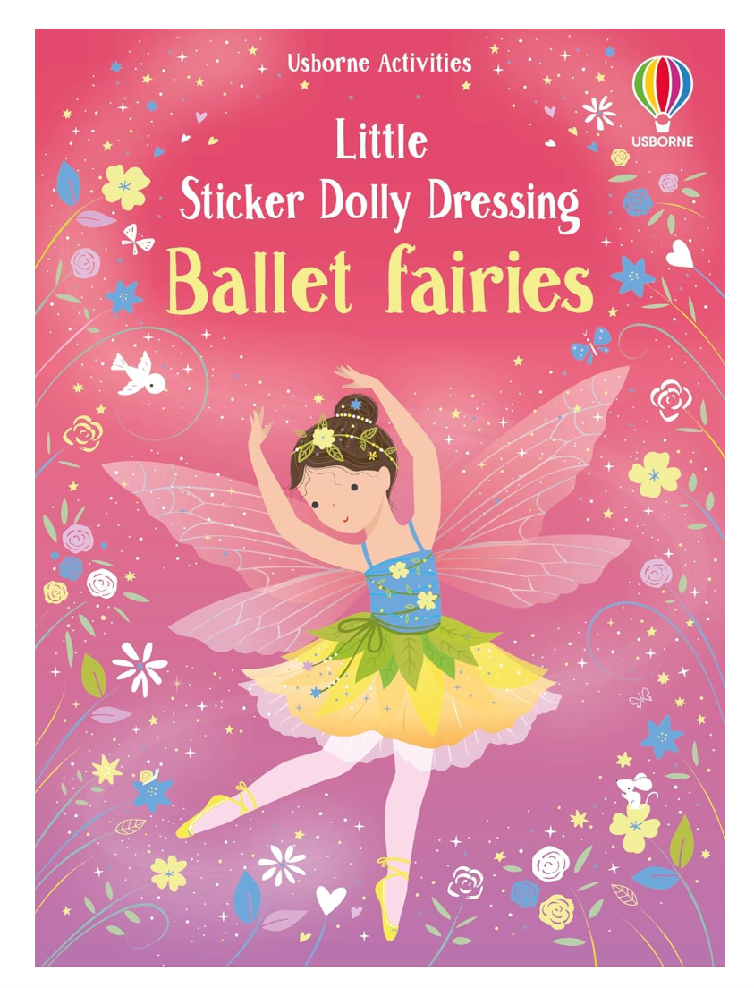 Usborne Little Sticker Dolly Dressing Ballet Fairies