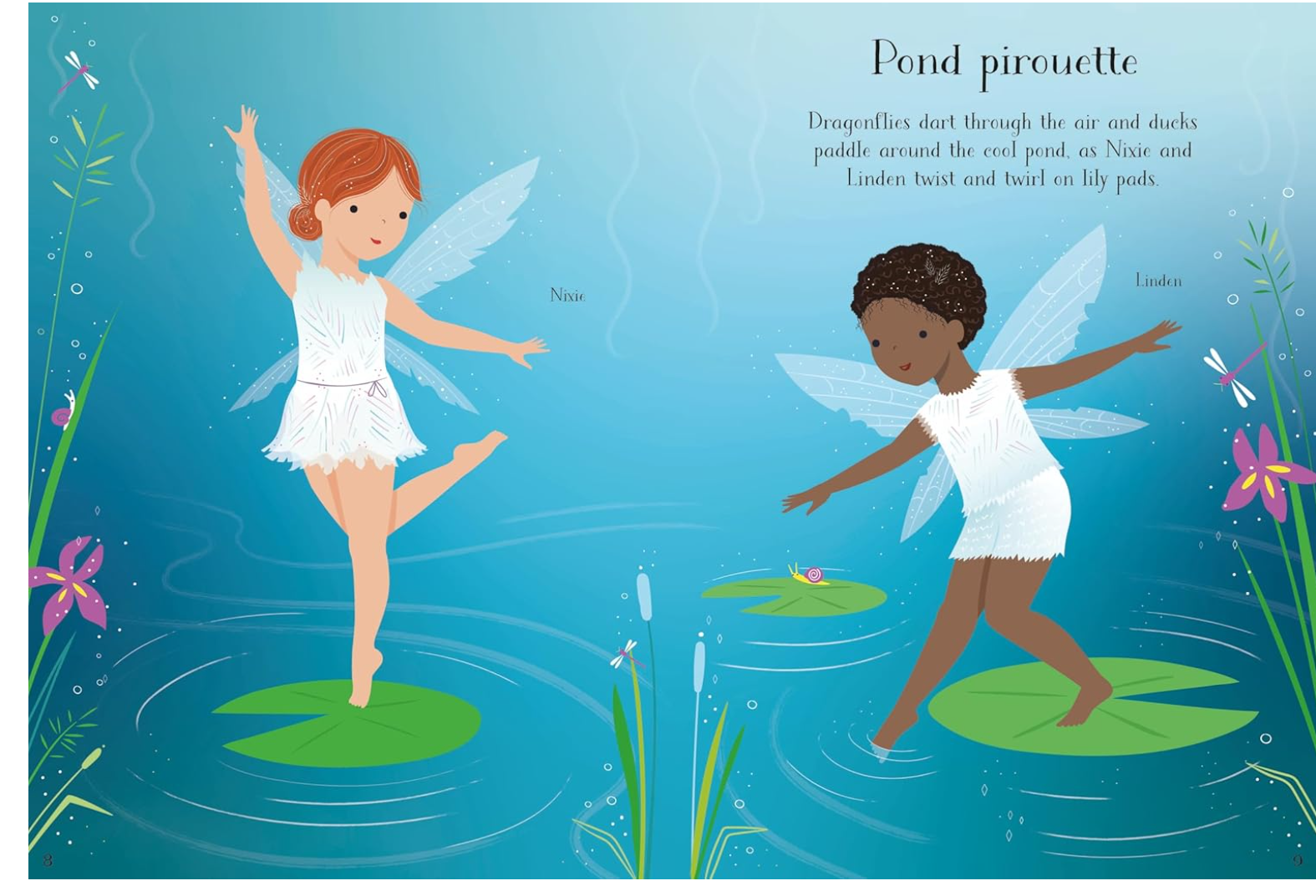 Usborne Little Sticker Dolly Dressing Ballet Fairies