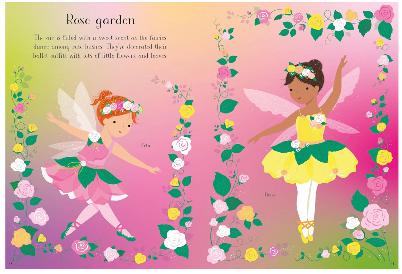 Usborne Little Sticker Dolly Dressing Ballet Fairies