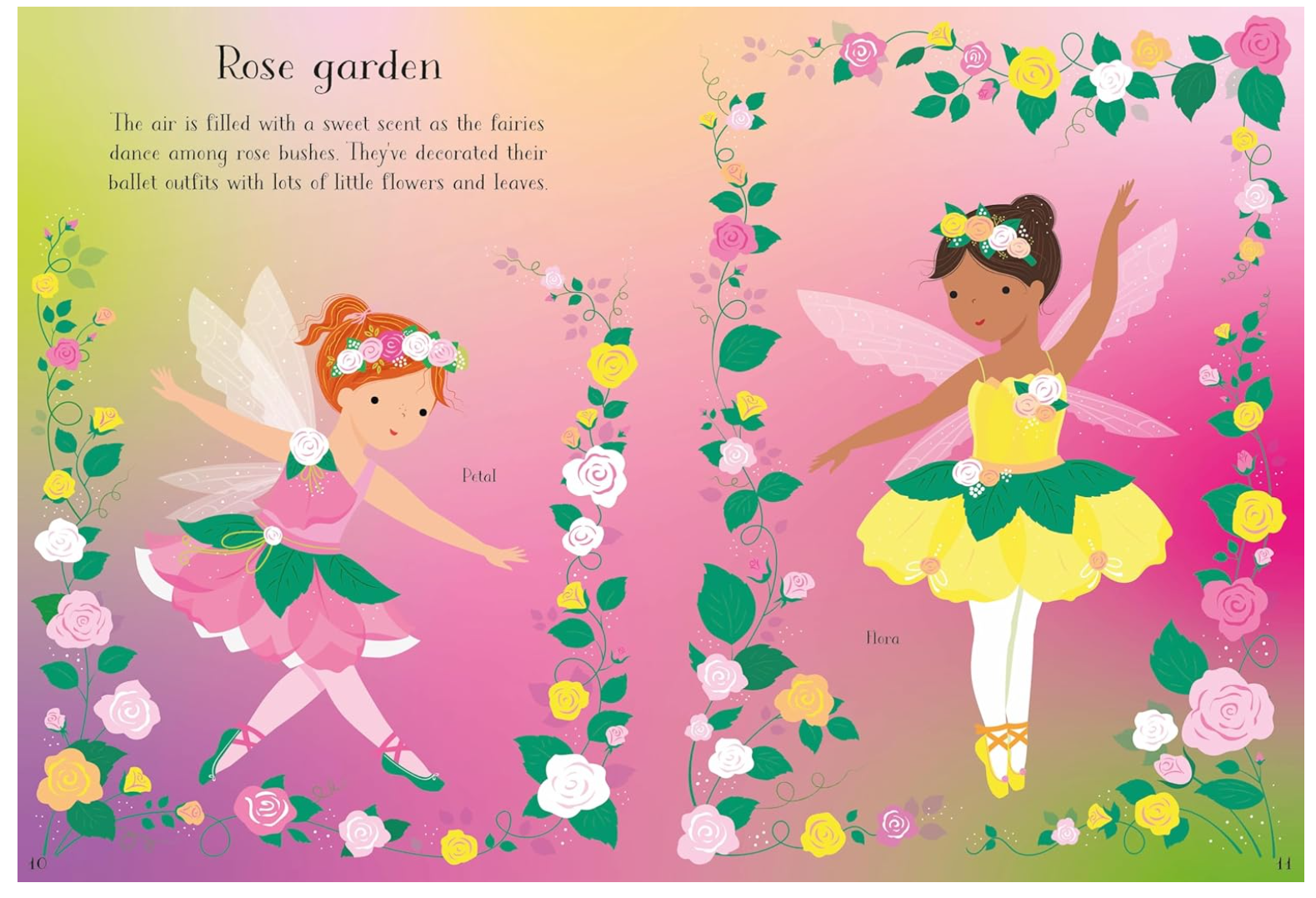 Usborne Little Sticker Dolly Dressing Ballet Fairies