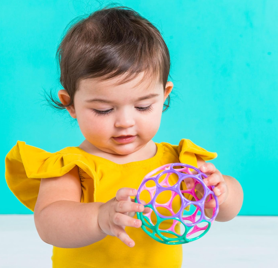 Oball Pink and Purple 4"