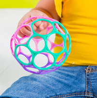 Oball Pink and Purple 4"