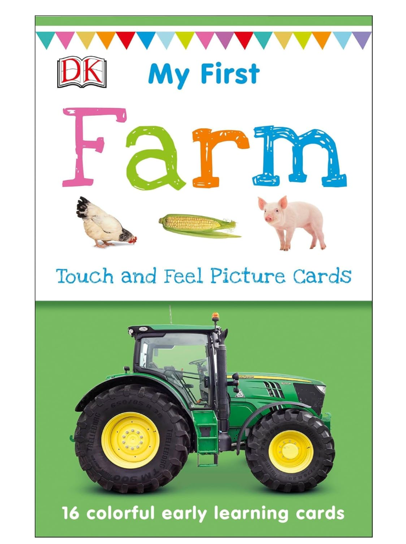 Dk Books Farm: My First Touch And Feel Picture Cards