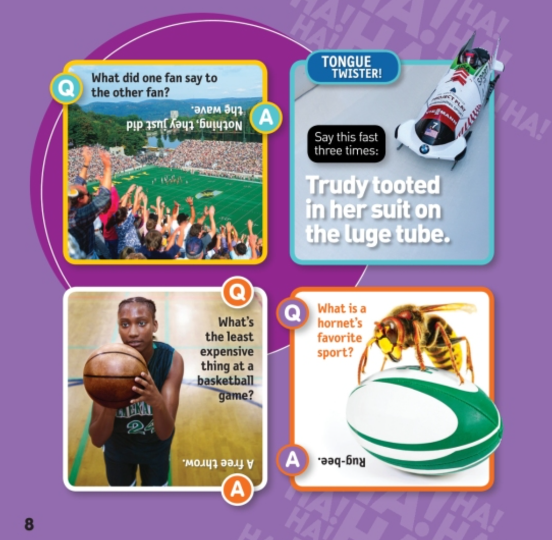 National Geographic Just Joking Sports