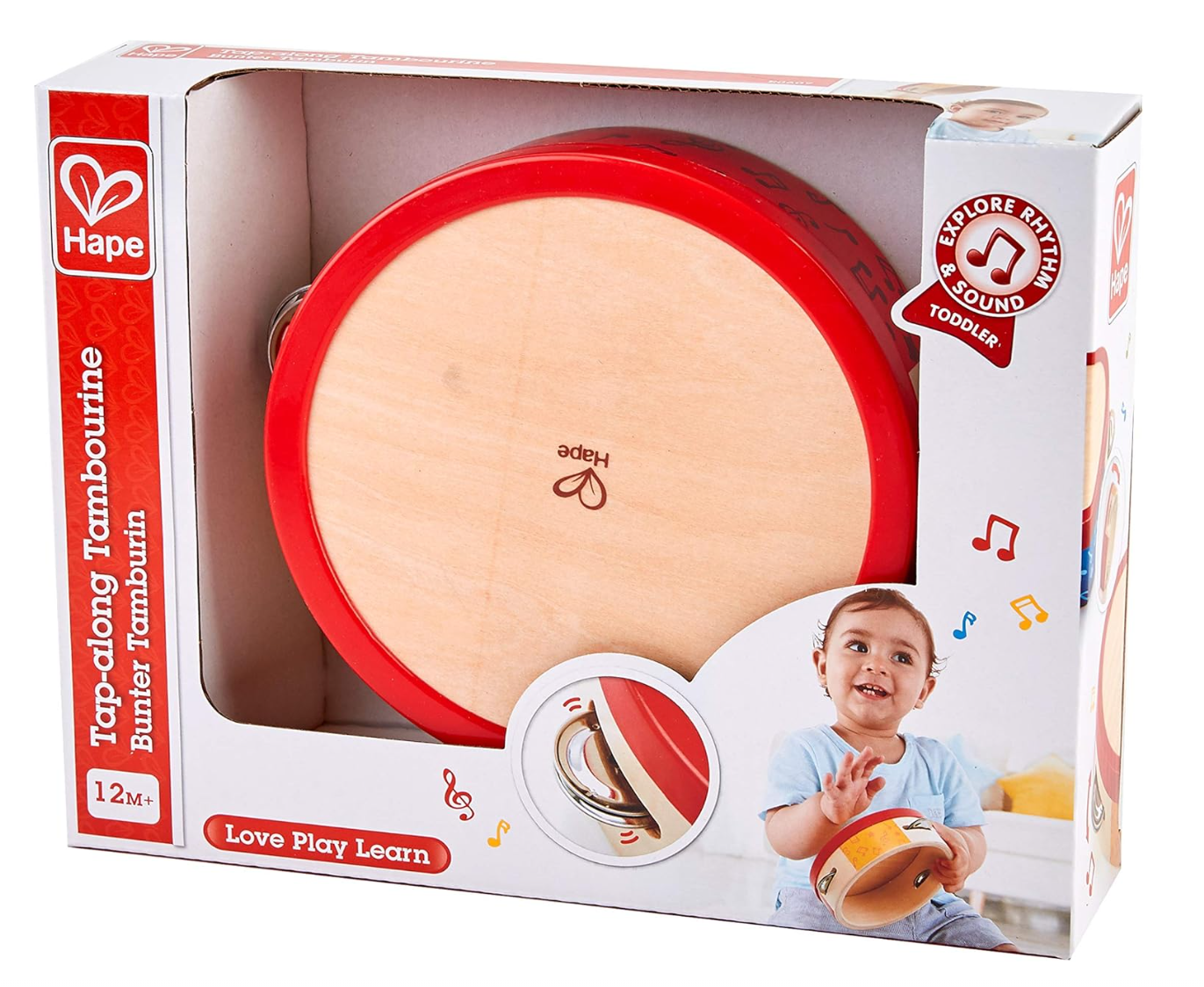 Hape Tap Along Tambourine