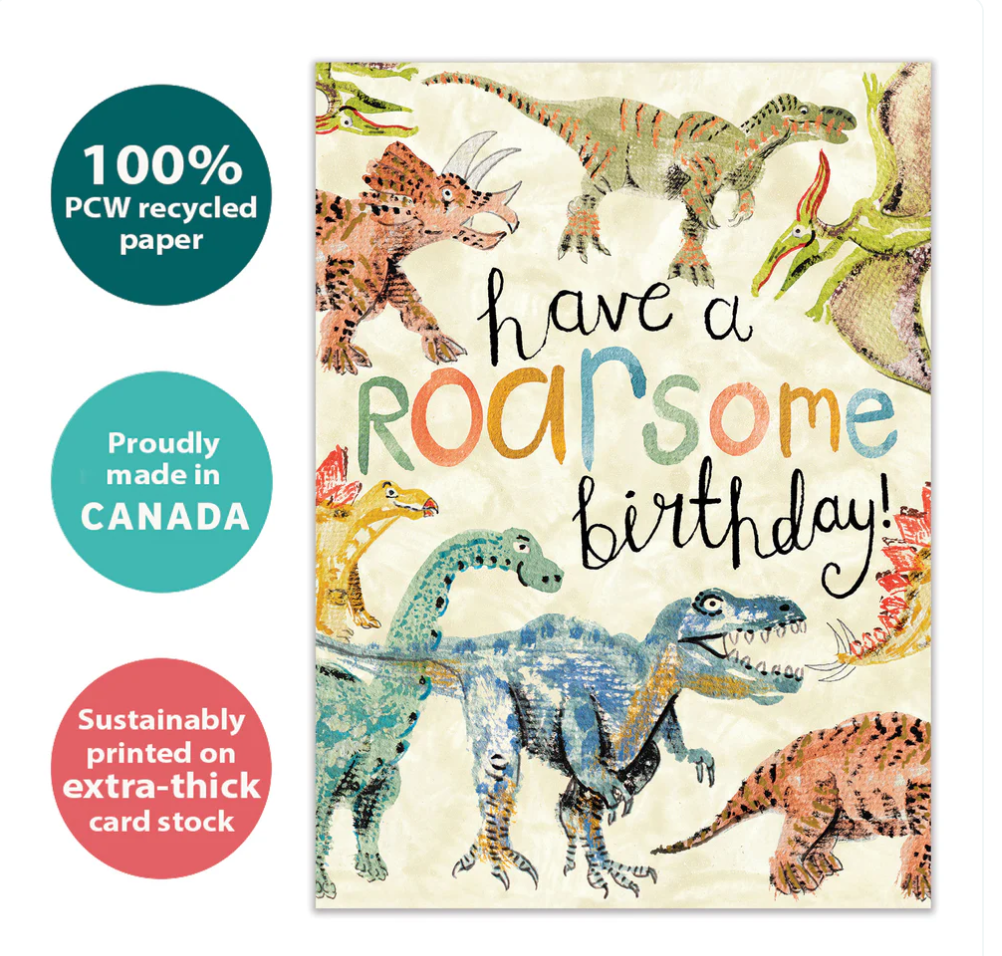 Tree Free Greetings Have A Roarsome Birthday