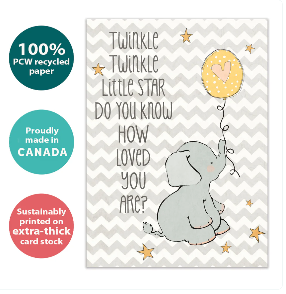 Tree Free Greetings Twinkle Twinkle