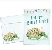 Tree Free Greetings Happy Birthday Turtle